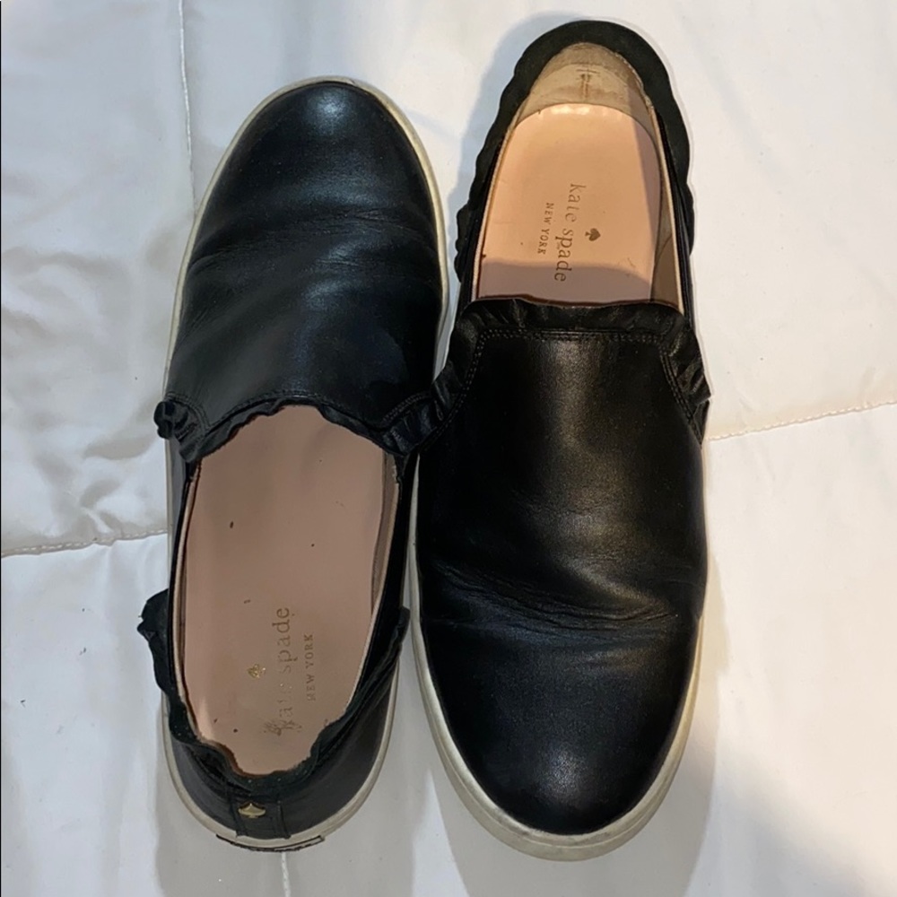Kate Spade black Lilly slip on sneakers size 9.5